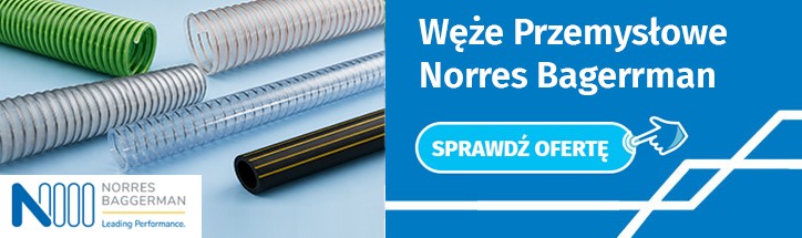 Węże przemysłowe Norres Baggerman
