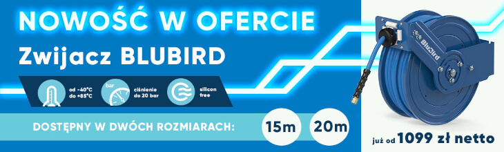 Zwijacz BLUBIRD 15m 20m