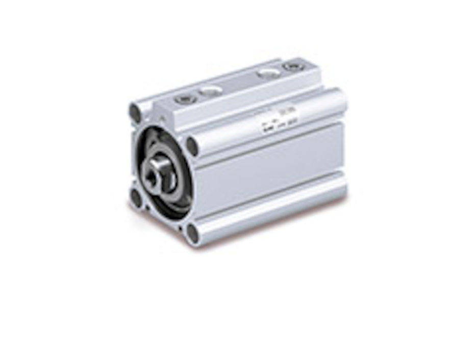 Siłowniki kompaktowe z nastawną amortyzacją pneumatyczną R(D)Q