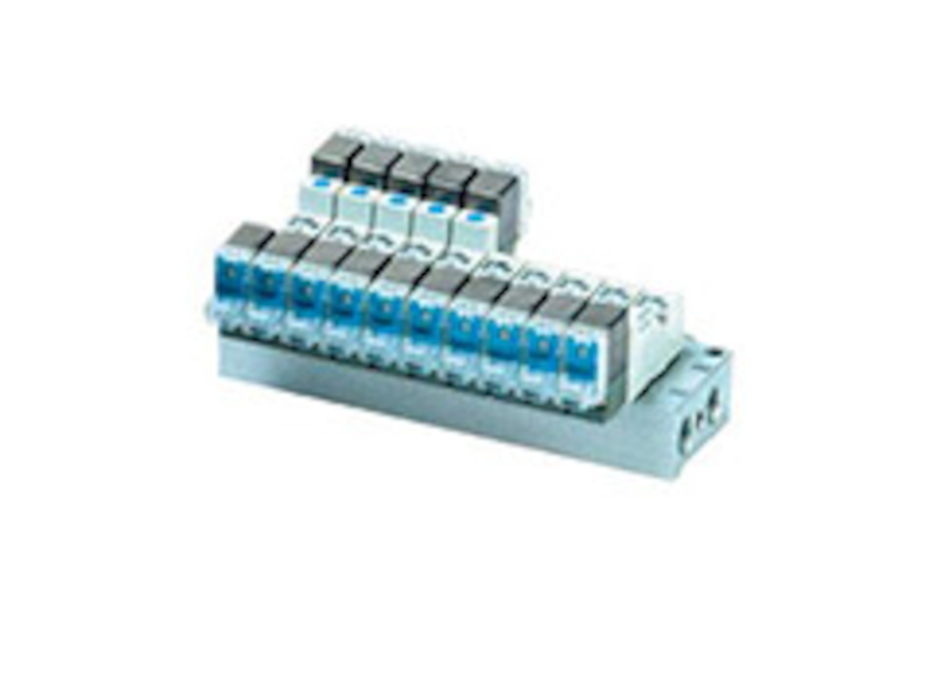 Rozdzielacze 4/5 drogowe ze wspomaganiem pneumatycznym, seria SYJ