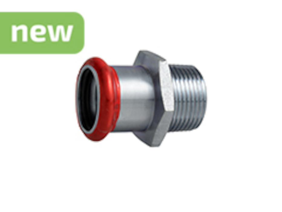 Złącza proste ze stali węglowej ocynkowane Effebi Press