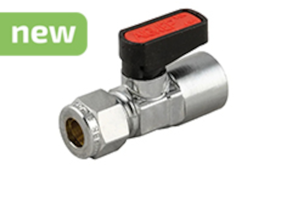 Mini zawory kulowe Ghilux do rurek mosiężnych