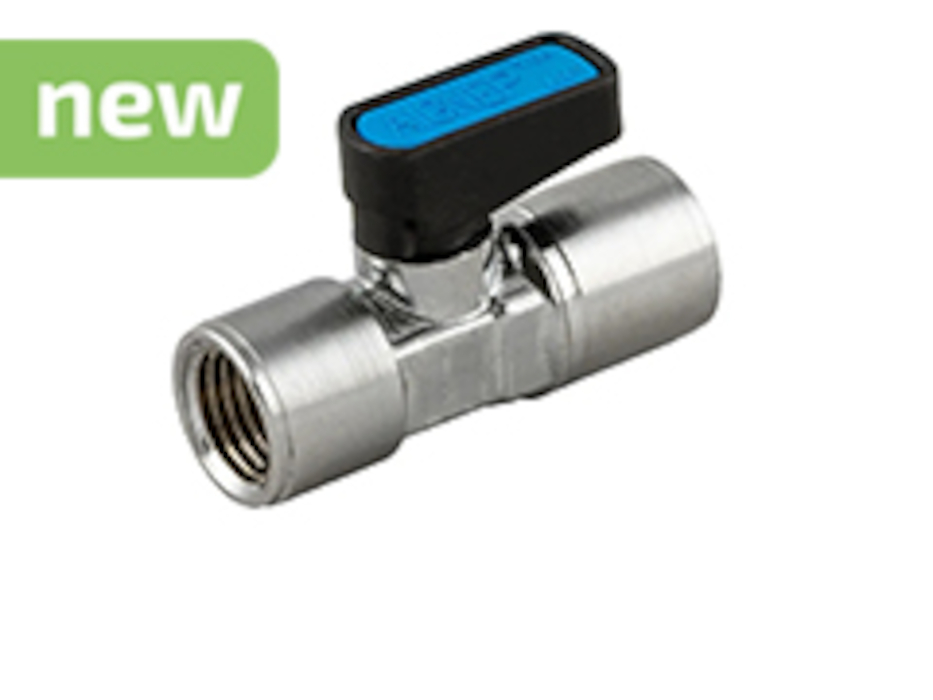 Mini zawory kulowe Ghilux z gwintem NPT