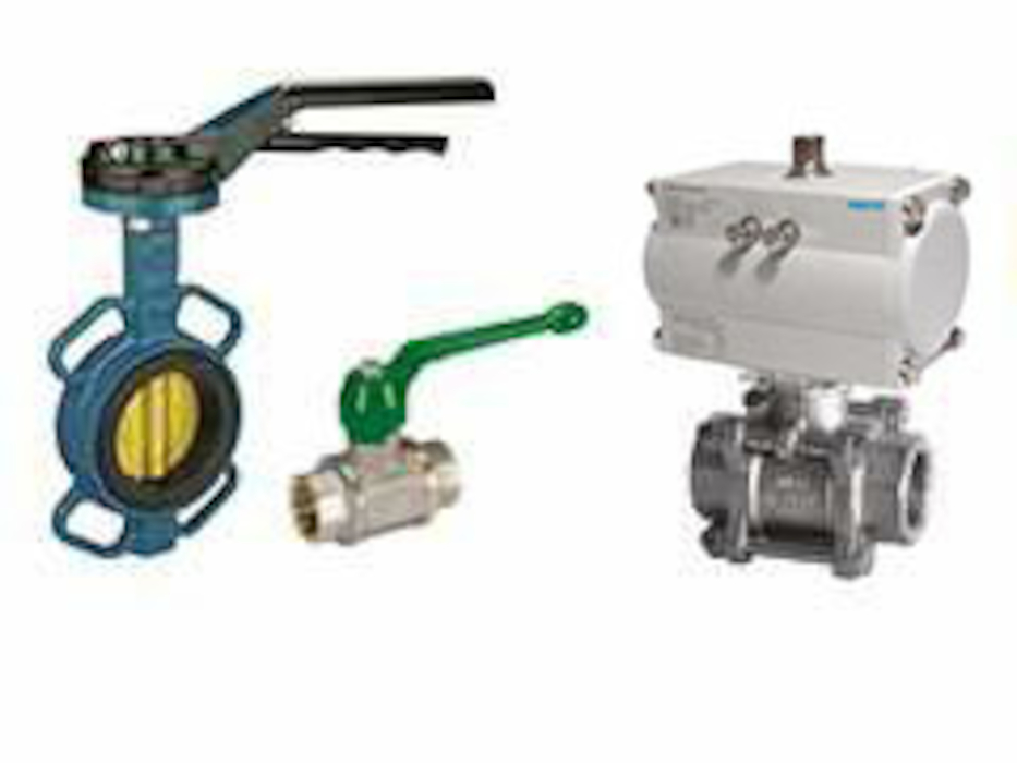 Kurki kulowe przelotowe - zawór kulowy do wody, powietrza, gazów, środków chemicznych