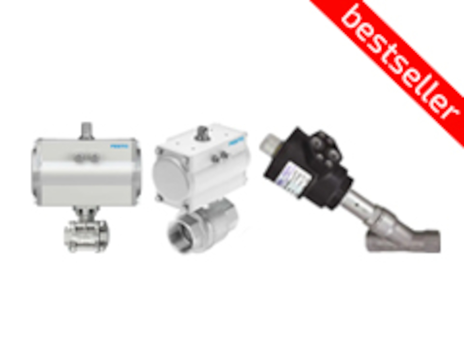 Zawory kulowe sterowane pneumatycznie