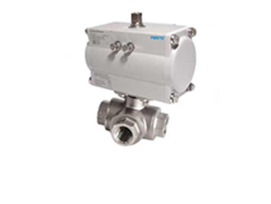 Zawór 3drożny pneumatyczny