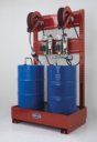 Elektryczna stacja dozowania oleju z beczek 2x208 l,230 VAC