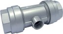 Trójnik gwintowany fi 63, G 1 GW, na odejścia, Infinity, separujący kondensat, aluminium