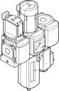 MSB4-1/4:C3J1F3-WP Kombinacja zespołów przygotowania powietrza