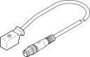 KMYZ-2-24-M8-2,5-LED Kabel łączący