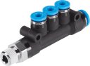 QST3-1/4-8-6 Rozdzielacz wielosegmentowy