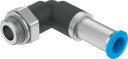 QSKL-G1/8-4 Złącze wtykowe L z odcięciem wypływu