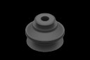 VG.B33E.50 Przyssawka próżniowa fi 33 mm, 1,5 mieszkowa, EPDM, twardość 50 Shore