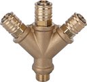 Trójnik szybkozłącza kompletny G1/4z