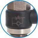 Zawór dławiąco-zwrotny wtykowy 187 schemat