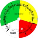 Manometr glic. 213.53 Wika G1/4B tylny, 63mm Kolor. pola 1...5...10...25 bar do opryskiwaczy