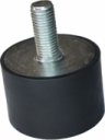 Silentblock, 50 Sh, M8 wysokość 10 mm, średnica 25 mm