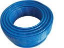 Przewód pneumatyczny PU poliuretanowy kalibrowany, fi 14x10 mm, niebieski, ROLKA 100m