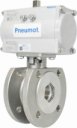 Zawór kulowy kołnierzowy Flowmatik z napędem pneumatycznym ZKFS