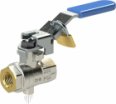 Zawór kulowy z odpowietrzeniem seria 321