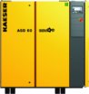 Sprężarka śrubowa Kaeser ASD 18,5 do 30 kW, wydajność 3,15 do 5,5 m3/min, napęd bezpośredni