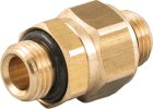Nypel obrotowy mosiężny, max 15 bar, -20°C do +80°C