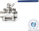 Zawór kulowy 3-elementowy Flowmatik z blokadą