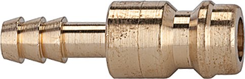 Króciec NW 5 obustronnie odcinający, mosiądz