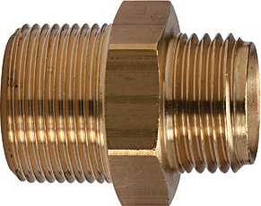 Nypel z gwintem calowym / metrycznym