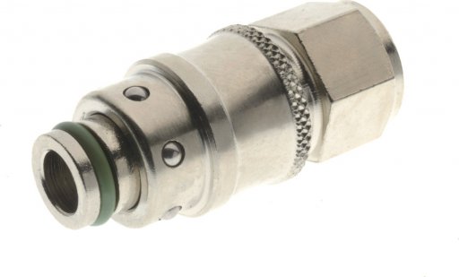 412 - Szybkozłącze do form wtryskowych DN 8 z gwintem wewnętrznym