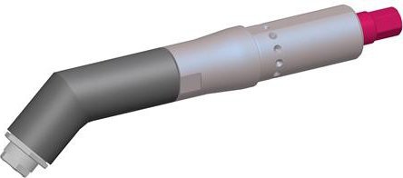 Głowica kątowa 45 stopni L=81,0 mm. (tulejka max.=5mm.)