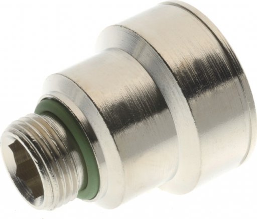 521 - Gniazdo do szybkozłączy do form wtryskowych DN 12, gwint zewnętrzny