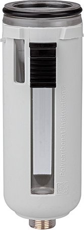 Szklanka filtra z węglem aktywnym z tworzywa