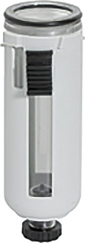 Szklanka filtra z tworzywa z automatycznym zrzutem kondensatu