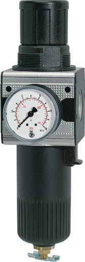 Zaworo-filtry ciśnieniowe serii Multifix-mini z metalową szklanką