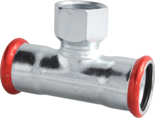 Trójnik ocynkowany GW, fi15-fi108, System Effebi-Press