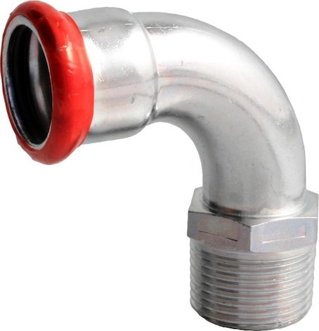 Kolano ocynkowane GZ, fi15-54, System Effebi-Press