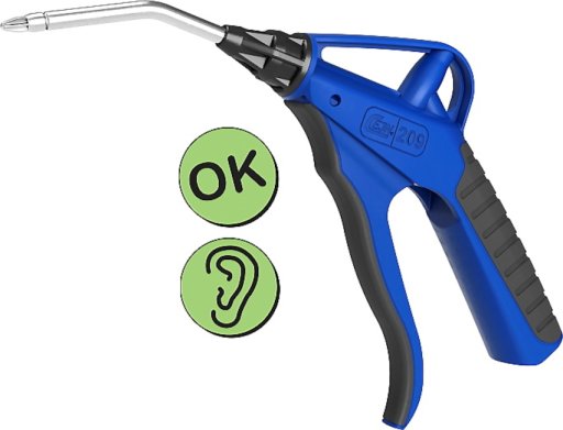 Pistolet ze star-tip 11 209 3200 osha Cejn