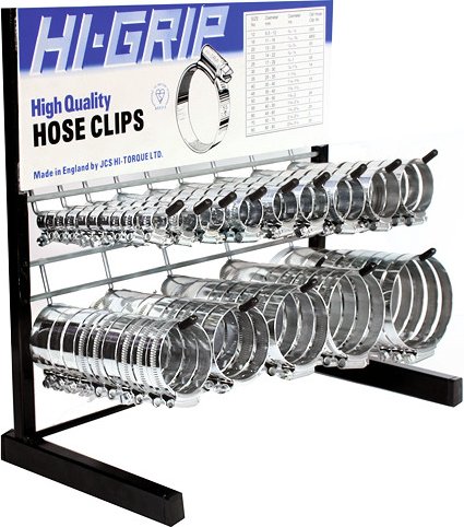 Istnieje możliwość zakupienia także panelu pokazowego z opaskami serii HI-GRIP