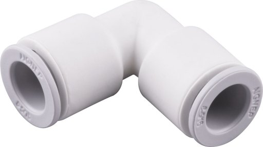 Złączka wtykowa kątowa przelotowa 54000