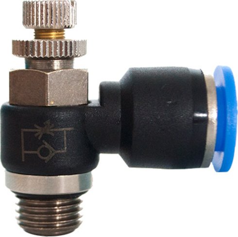 Zawór dławiąco-zwrotny wtykowy 188