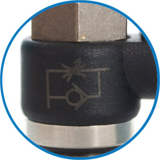 Zawór dławiąco-zwrotny wtykowy 188 schemat