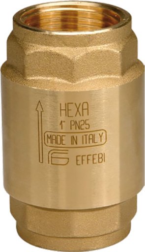 Zawór zwrotny HEXA