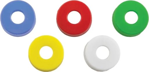 Kolorowa osłonka na pierścień zwalniający