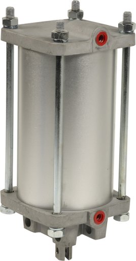 Siłownik do zasuwy nożowej