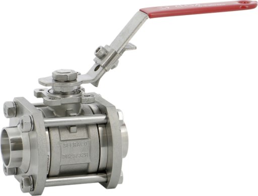 Zawór kulowy do branży spożywczej ELIT BW ISO