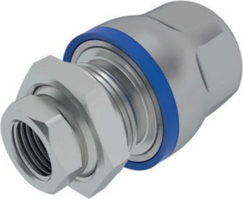 Złączka skręcana grodziowa prosta Eisele 3080