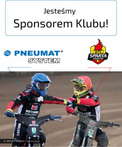 Pneumat System Sponsorem Klubu WTS Sparta Wrocław