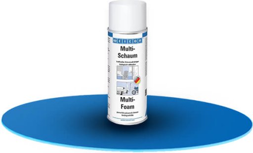 Czyszczenie tapicerki samochodowej pianką WEICON