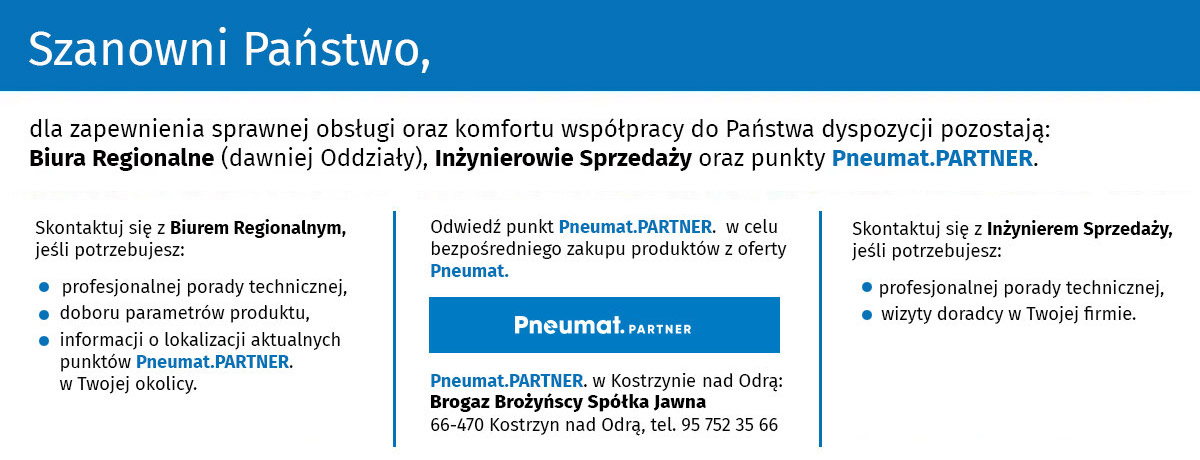 Pneumat Partner Kostrzyn nad Odrą Pneumat Partner Kostrzyn nad Odrą